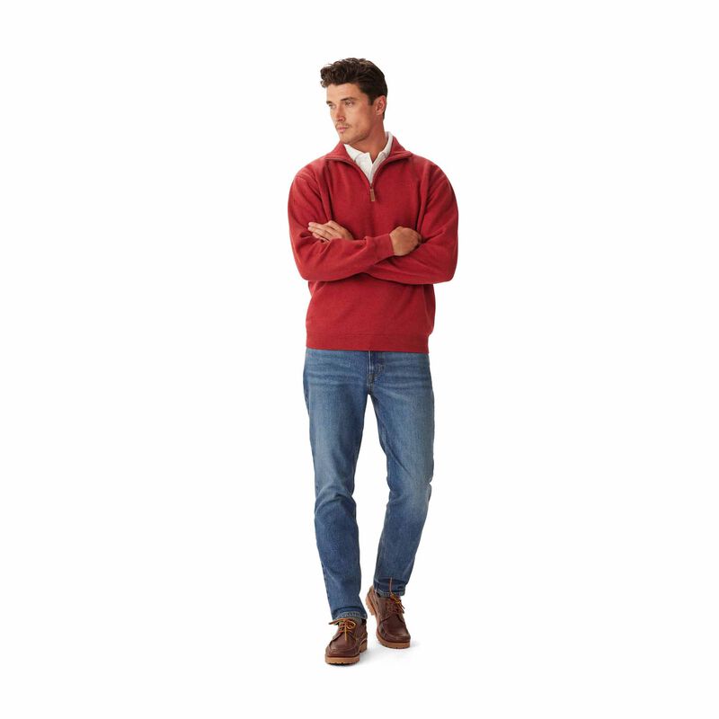 R.M. Williams Mulyungarie 1/4 Zip Sweatshirt image number 3